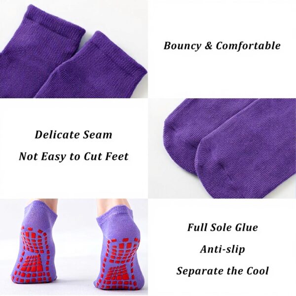 Calzini antiscivolo yoga pilates ruitao cotone grip unisex