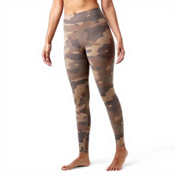 Leggings Vapor Alo Yoga Donna Vita Alta Stucco Mimetico