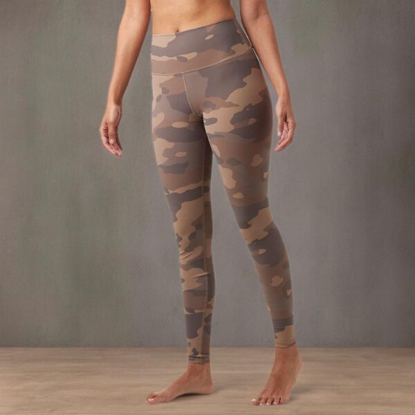 Leggings Alo Yoga Vapor a Vita Alta Donna Putty Camouflage-6