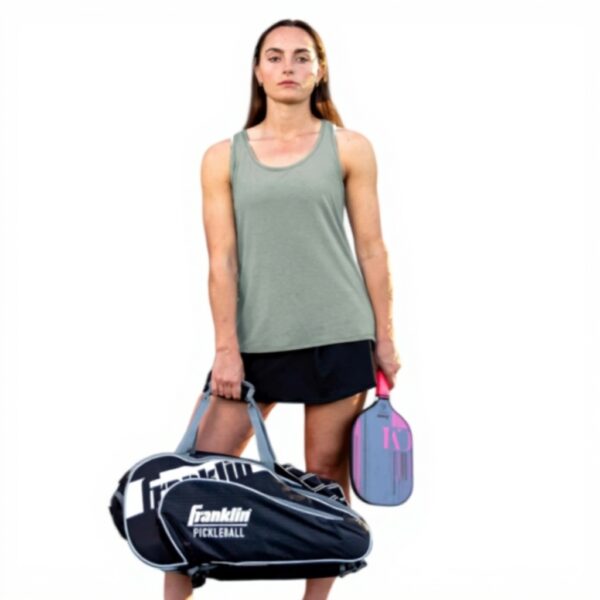 Canotta Donna Franklin Sports Lattice Aloe Tennis Golf