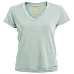 Maglietta sportiva donna Franklin Sports V-neck aloe comoda