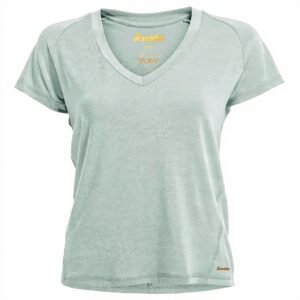 Maglietta sportiva donna Franklin Sports V-neck aloe comoda