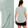 Maglietta sportiva donna Franklin Sports V-neck aloe comoda