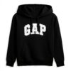 Felpa Donna GAP Logo Hoodie Cappuccio Pile Morbido