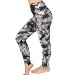 Leggings da donna Neonysweets stampati elastici yoga fitness