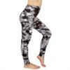 Leggings da donna Neonysweets stampati elastici yoga fitness