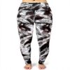 Leggings da donna Neonysweets stampati elastici yoga fitness