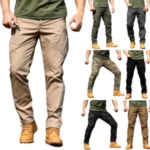Pantaloni da tuta uomo CEWIFO morbidi larghi elastici casual