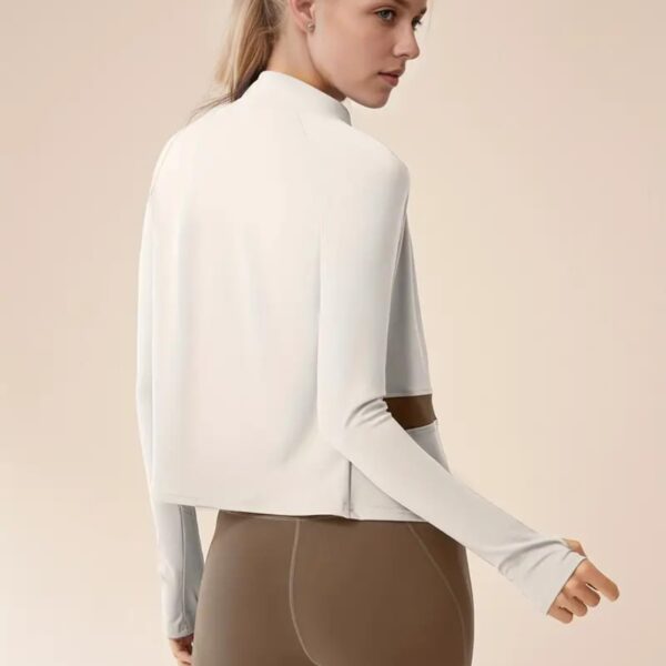 Set sportivo donna ZiaWorld 4 pezzi yoga fitness tessuto-1