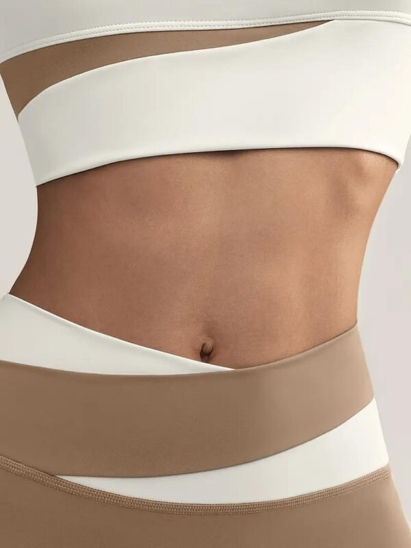 Set sportivo donna ZiaWorld 4 pezzi yoga fitness tessuto-8