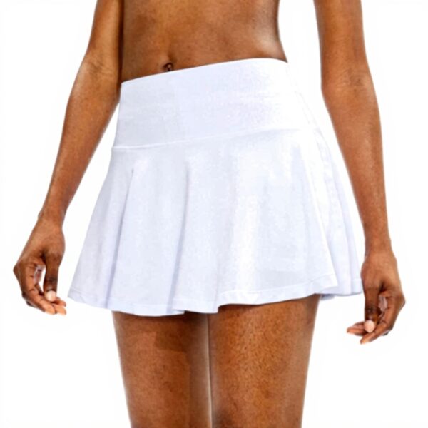 Gonna sportiva ThreeH vita alta tennis golf 4 tasche