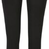 Leggings Donna Urban Classics Bootcut Jersey Organico Nero-2