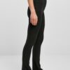 Leggings Donna Urban Classics Bootcut Jersey Organico Nero-9