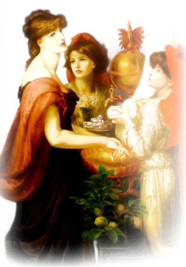 Dipinti La Bella Mano Pre Raffaellita Rossetti Olio su Tela