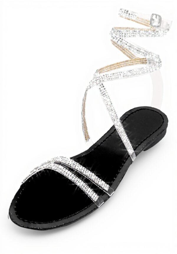 Sandali Donna Xmiral Pantofole Crystal Casual Estate