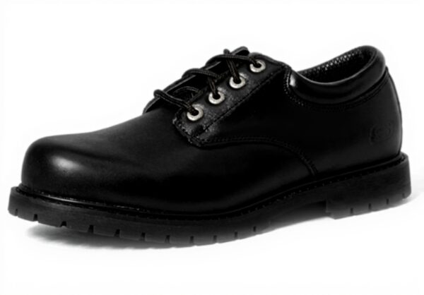 Skechers Cottonwood Elks Scarpe Stringate Uomo Pelle Nero
