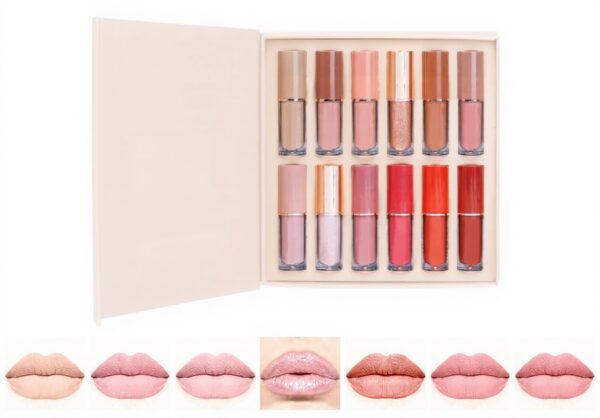 Zhiaek Rossetti Liquidi Matte Impermeabile 12 Colori Set