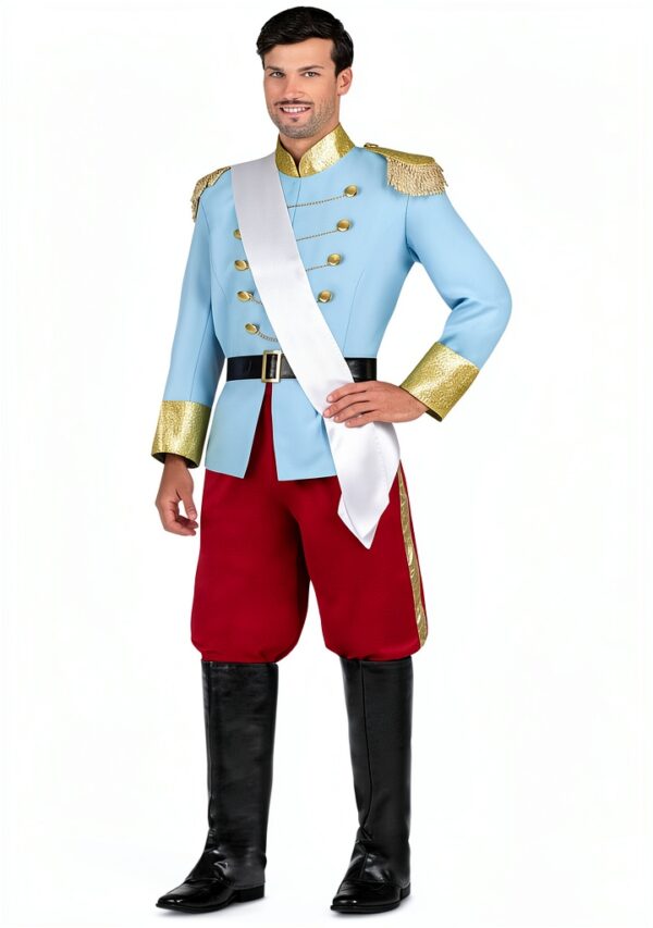 Costume Principe Blu My Other Me Giacca cintura pantaloni