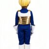 Costume bambino poliestere blu bianco oro 7-9 anni-5
