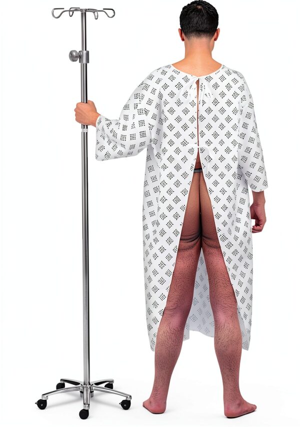 Costume paziente My Other Me poliestere unisex adulti-0