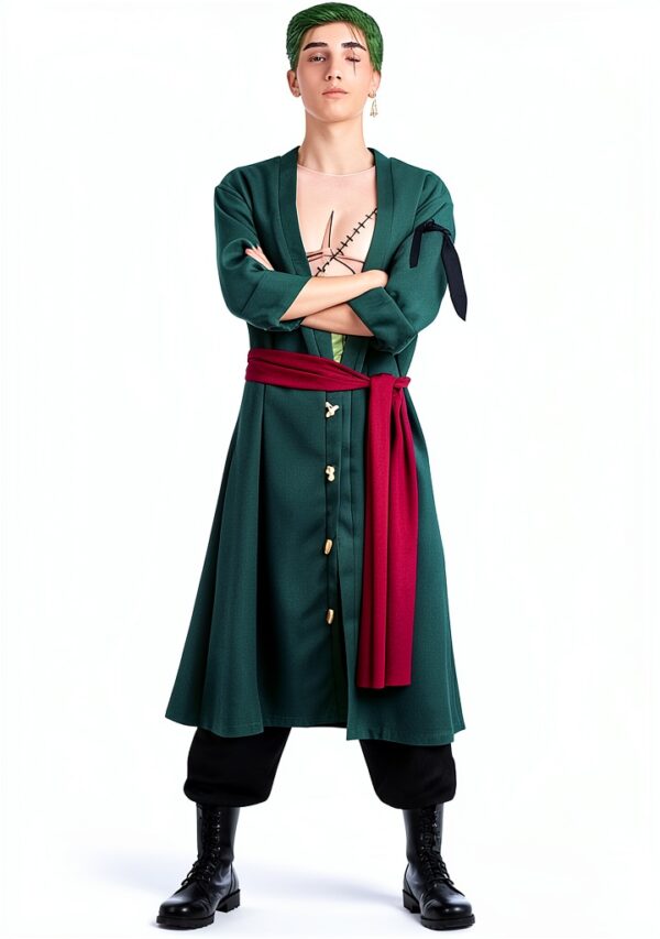 Costume Roronoa Zoro My Other Me Poliestere Cosplay Uomo-3