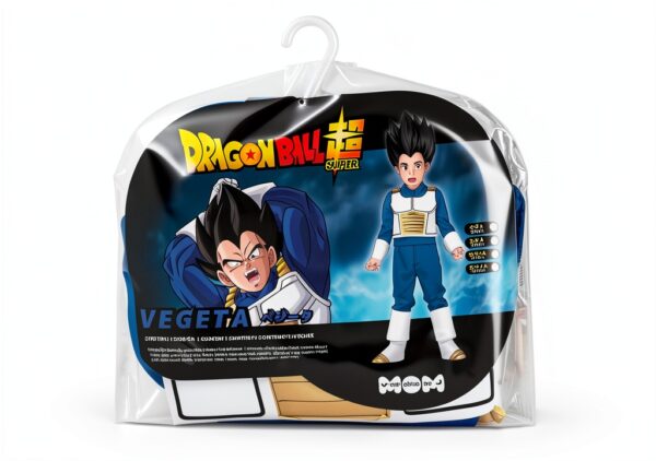 Costume bambino poliestere blu bianco oro 7-9 anni-6