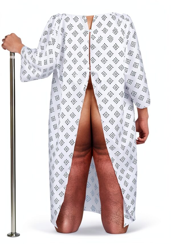 Costume paziente My Other Me poliestere unisex adulti-4