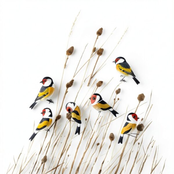 A Charm of Goldfinches eBook Kindle animali natura inglese