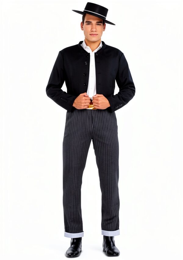 Costume andaluso uomo My Other Me giacca nera pantaloni