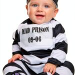 Costume carcerato My Other Me morbido per bambini feste-0