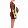 Costume Avocado My Other Me Donna Design Realistico Leggero-4