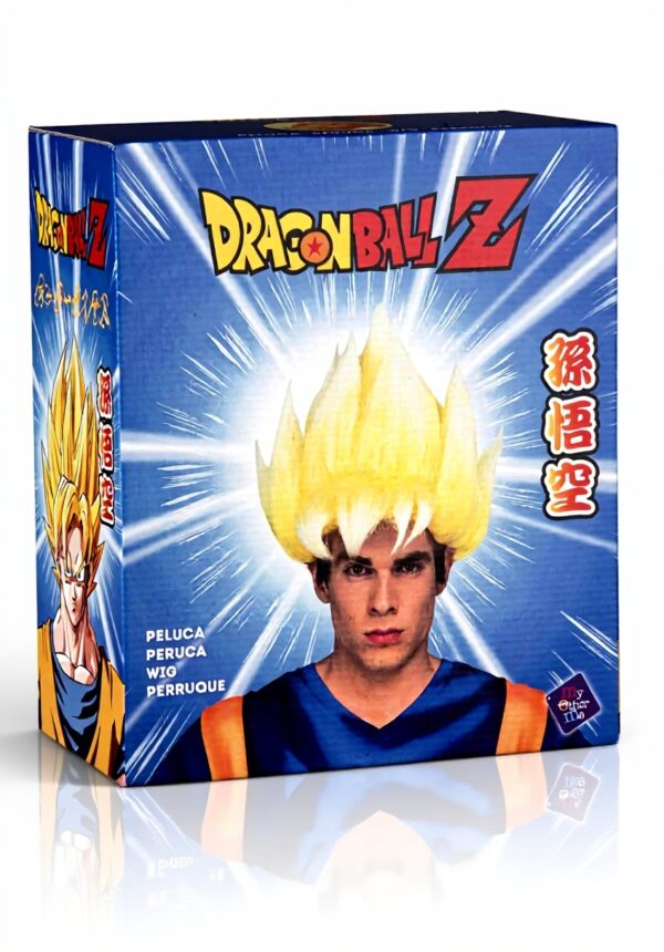 Parrucca Goku Dragon Ball My Other Me Saiyan multicolore