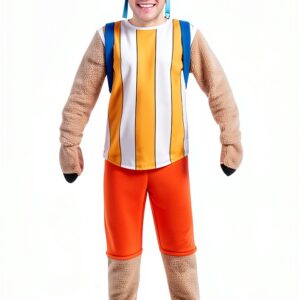 Costume My Other Me Uomo Poliestere Design Blu Arancione-0