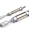 MAJ 16/20/25/32 in acciaio inox con corsa regolabile Mini cilindro pneumatico ad aria a doppia azione tipo 1 pz(Stroke175-50,Bore20-S)-1