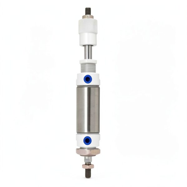 MAJ 16/20/25/32 in acciaio inox con corsa regolabile Mini cilindro pneumatico ad aria a doppia azione tipo 1 pz(Stroke175-50,Bore20-S)-2