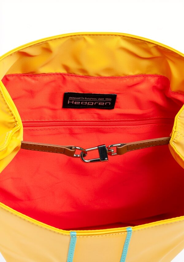 Zaino Hedgren Maj Giallo Donna Borsa a Zainetto Modello HCCH13-4