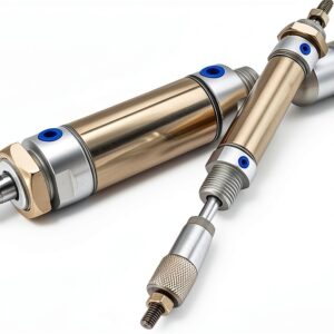 MAJ 16/20/25/32 in acciaio inox con corsa regolabile Mini cilindro pneumatico ad aria a doppia azione tipo 1 pz(Stroke175-50,Bore20-S)-0