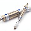MAJ 16/20/25/32 in acciaio inox con corsa regolabile Mini cilindro pneumatico ad aria a doppia azione tipo 1 pz(Stroke175-50,Bore20-S)-3