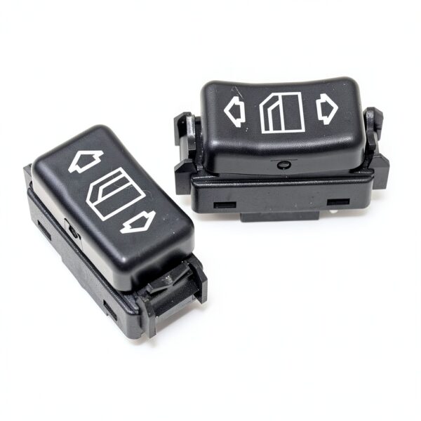 MAJS per Mercedes W124 W126 W201 Console Interruttore Alzacristallo Elettrico 1248204510 1248204610 Anteriore Posteriore Sinistra Destra Pulsante Interruttore Alzacristalli (Colore : 4 PCS Set)-2