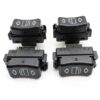 MAJS per Mercedes W124 W126 W201 Console Interruttore Alzacristallo Elettrico 1248204510 1248204610 Anteriore Posteriore Sinistra Destra Pulsante Interruttore Alzacristalli (Colore : 4 PCS Set)-4