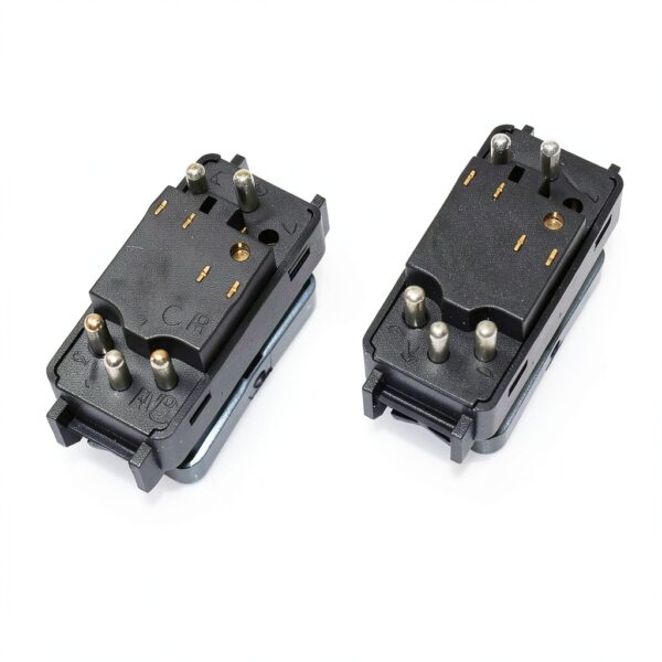 MAJS per Mercedes W124 W126 W201 Console Interruttore Alzacristallo Elettrico 1248204510 1248204610 Anteriore Posteriore Sinistra Destra Pulsante Interruttore Alzacristalli (Colore : 4 PCS Set)-1