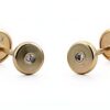 Pendenti oro 18k MAJ per bambini Orecchini 3,5mm cerchio con diamanti-0