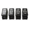 MAJS per Mercedes W124 W126 W201 Console Interruttore Alzacristallo Elettrico 1248204510 1248204610 Anteriore Posteriore Sinistra Destra Pulsante Interruttore Alzacristalli (Colore : 4 PCS Set)-5