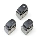 MAJS per Kia per Carens 935701C110 93570-1C110 Driver di Alimentazione Finestra Console Sollevatore Interruttore Pulsante Accessori Auto Interruttore Alzacristalli (Colore : 3 Buttons)-0
