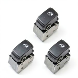 MAJS per Kia per Carens 935701C110 93570-1C110 Driver di Alimentazione Finestra Console Sollevatore Interruttore Pulsante Accessori Auto Interruttore Alzacristalli (Colore : 3 Buttons)-0