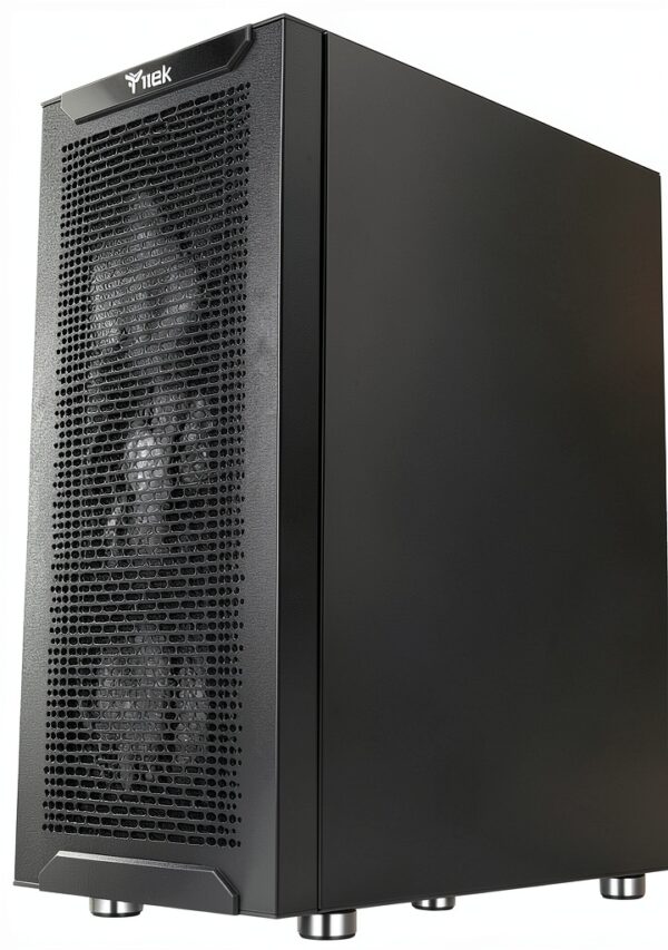 Itek Case Itek MAJES 40 - Gaming Mid Tower, 4x12cm ARGB fan, 2xUSB3, Tempered Glass Left Side Cover-1