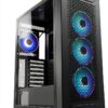 Itek Case Itek MAJES 40 - Gaming Mid Tower, 4x12cm ARGB fan, 2xUSB3, Tempered Glass Left Side Cover-7