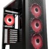 Itek Case Itek MAJES 40 - Gaming Mid Tower, 4x12cm ARGB fan, 2xUSB3, Tempered Glass Left Side Cover-6