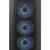 Itek Case Itek MAJES 40 - Gaming Mid Tower, 4x12cm ARGB fan, 2xUSB3, Tempered Glass Left Side Cover-2