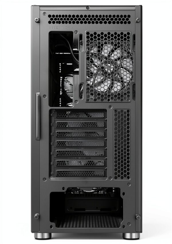 Itek Case Itek MAJES 40 - Gaming Mid Tower, 4x12cm ARGB fan, 2xUSB3, Tempered Glass Left Side Cover-4